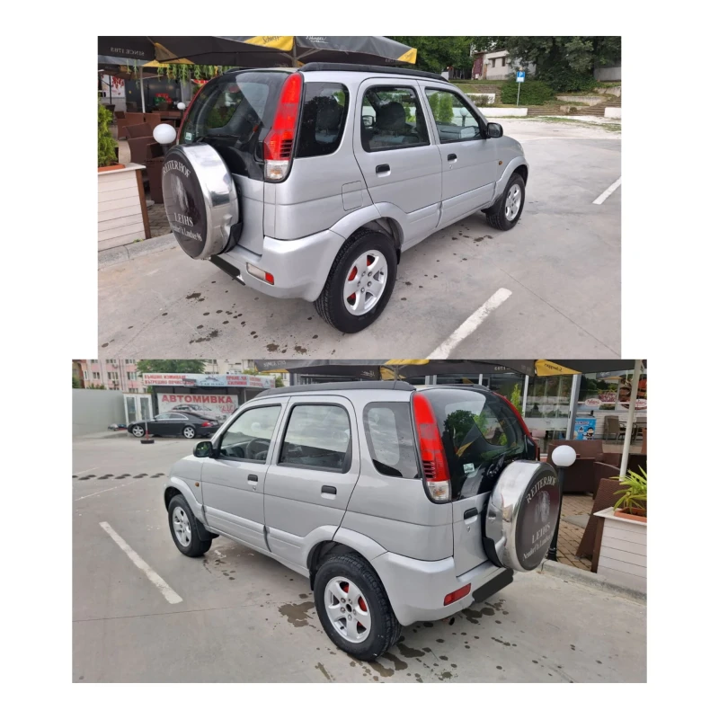 Daihatsu Terios 1, 3 БЕНЗ.4Х4 АВТОМАТ КЛИМАТИК 4 ВРАТИ, снимка 2 - Автомобили и джипове - 47606374