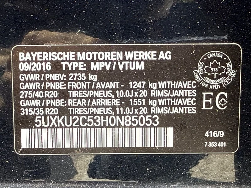 BMW X6 * xDrive35i * CARFAX * БЕЗ ПЪРВОНАЧАЛНА ВНОСКА - изображение 10