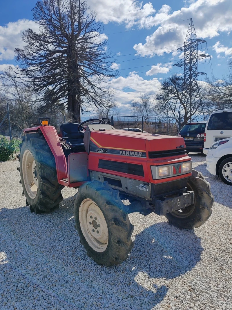 Трактор Yanmar FX305, 4x4, 31к.с. ТОП , снимка 2 - Селскостопанска техника - 53527960