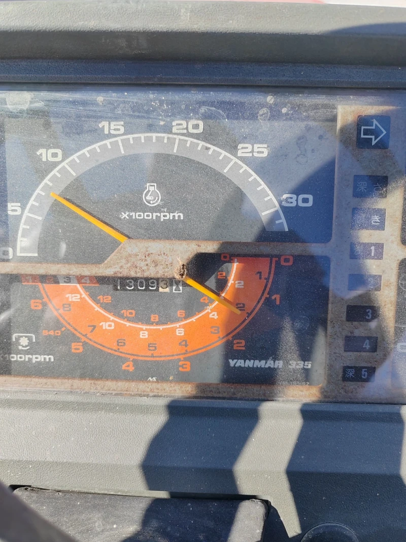 Трактор Yanmar FX305, 4x4, 31к.с. ТОП , снимка 7 - Селскостопанска техника - 53527960