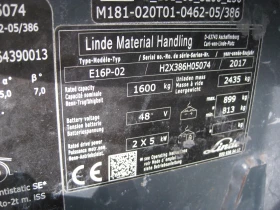 Електрокар Linde E16P-02 /386-02/, снимка 5