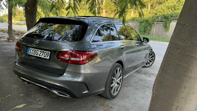 Mercedes-Benz C 220 AMG Всички Екстри/ОБСЛУЖЕНИ ДВГ.&СК. КУТИЯ&ДИФ, снимка 6 - Автомобили и джипове - 47545867