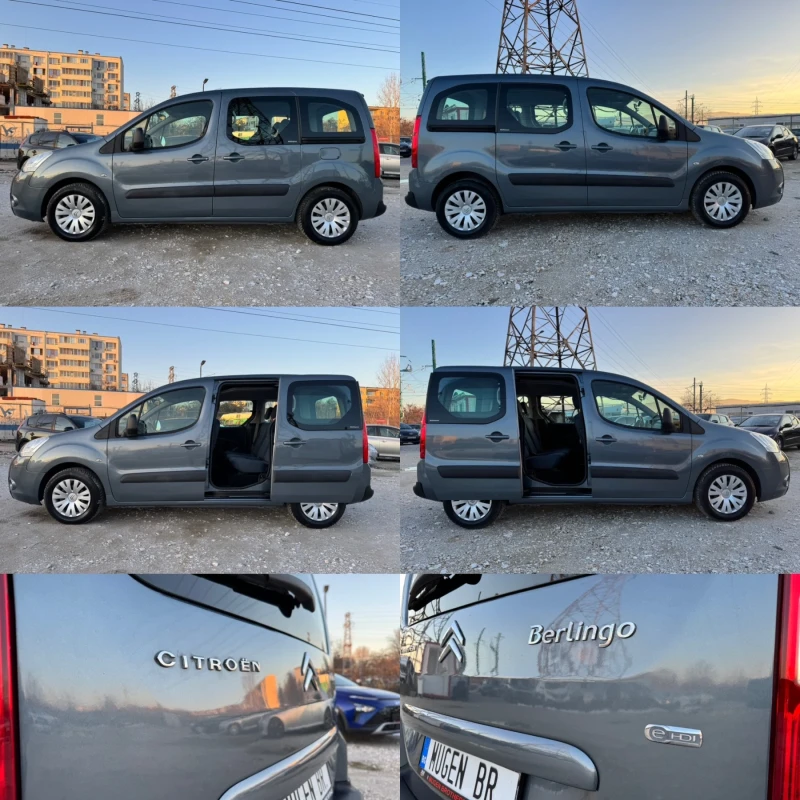 Citroen Berlingo АВТОМАТ / MULTISPACE / ТЕГЛИЧ / ЕВРО 5, снимка 10 - Автомобили и джипове - 48719536