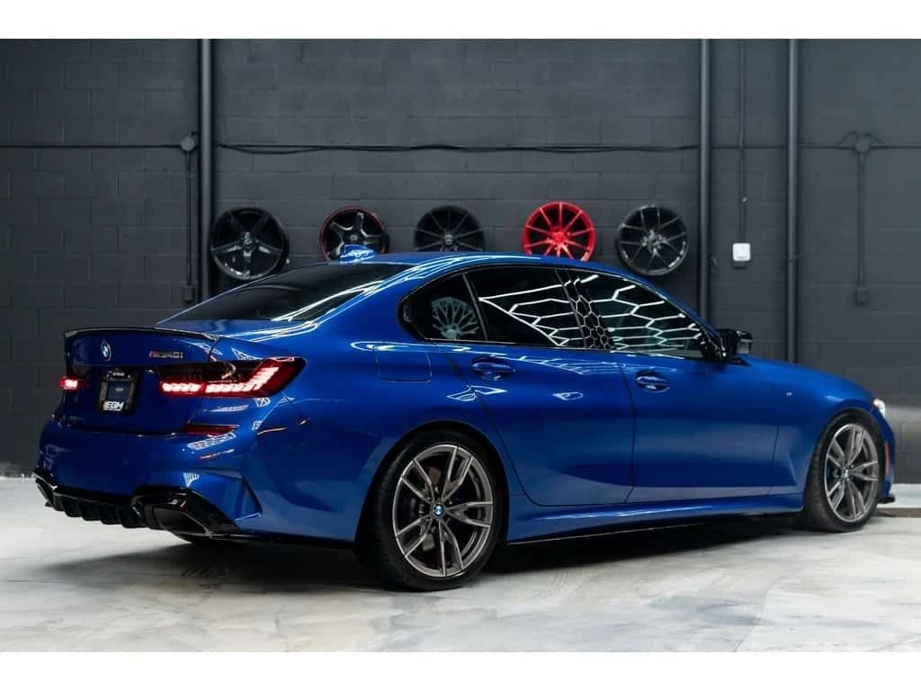 BMW 340 * M340i | xDrive | BLUE ON BLACK | PERFORMANCE SED, снимка 5 - Автомобили и джипове - 53919023