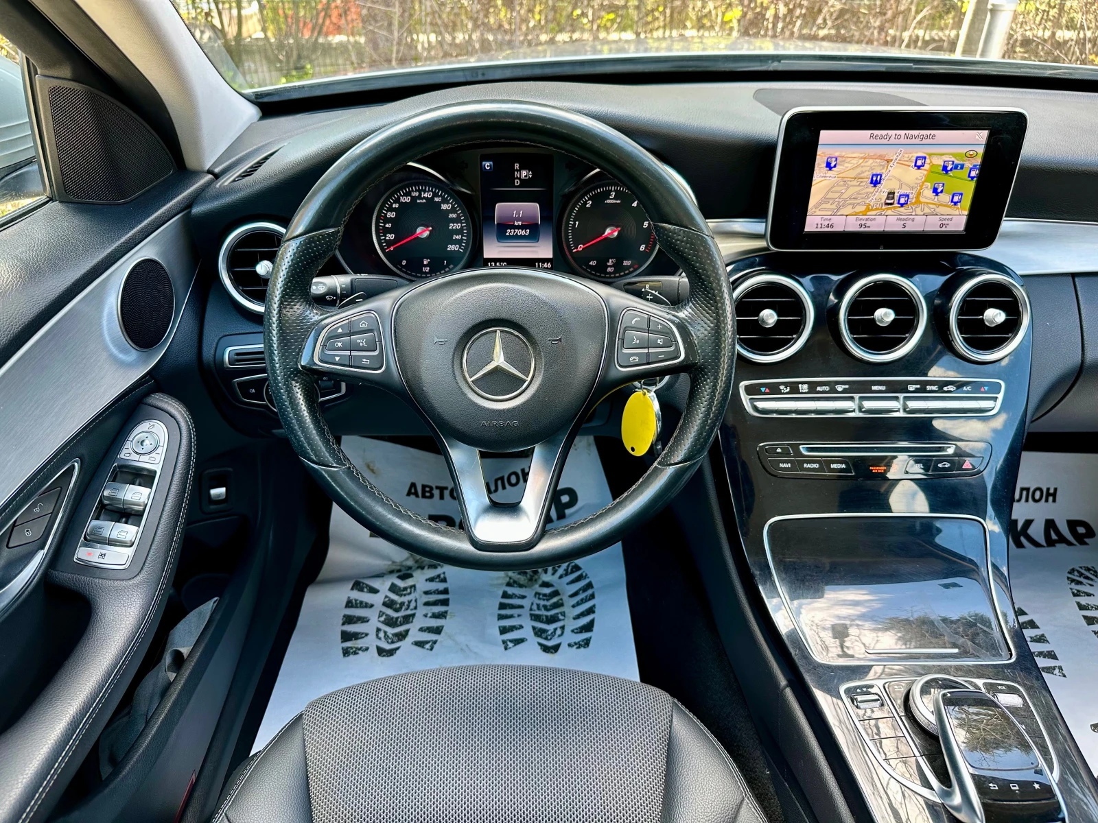 Mercedes-Benz C 220 CDI * АВТОМАТ* FULL LED* , снимка 10 - Автомобили и джипове - 54124191