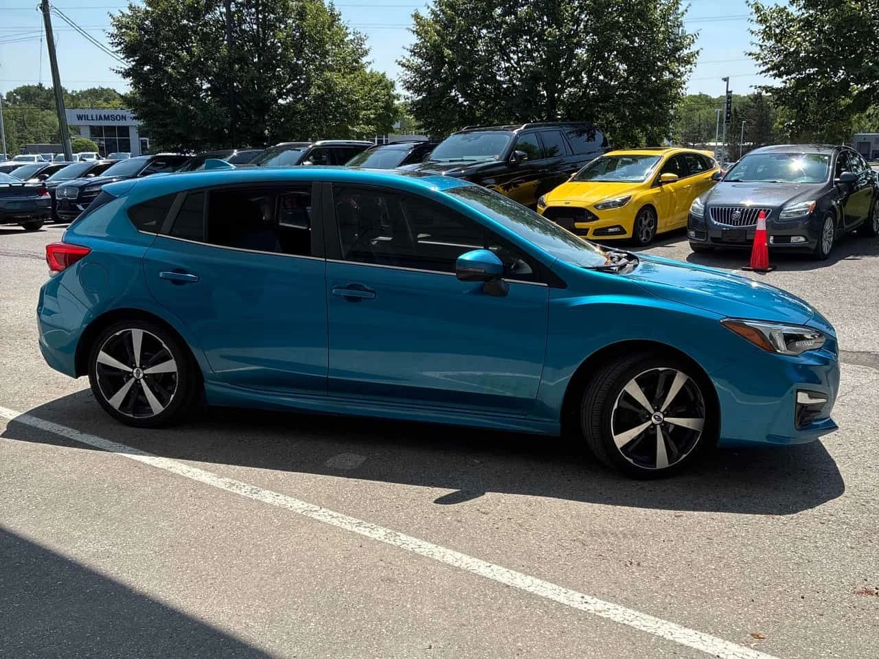 Subaru Impreza Sport tech/CARFAX/КОЖА/КЛИП, снимка 3 - Автомобили и джипове - 55418023