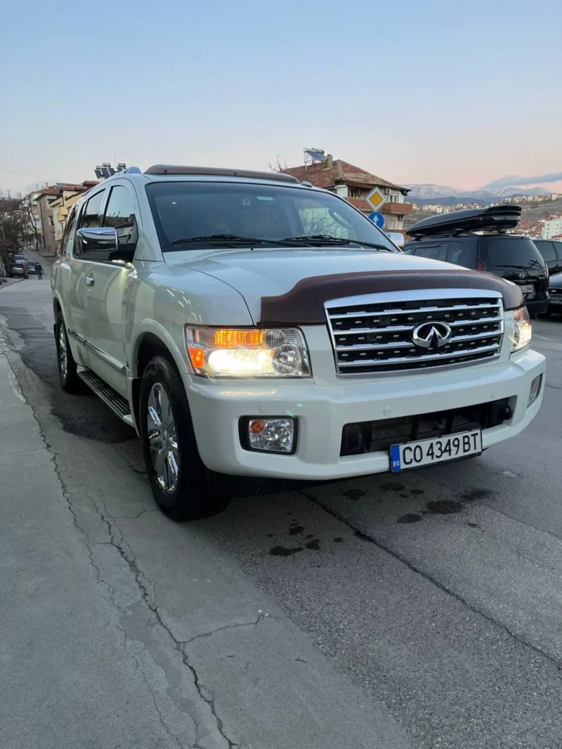 Infiniti QX56 Бензин / Газ, снимка 1 - Автомобили и джипове - 47465682