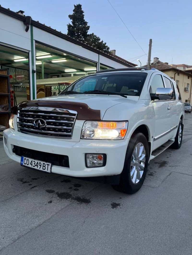 Infiniti QX56 Бензин / Газ, снимка 3 - Автомобили и джипове - 47465682