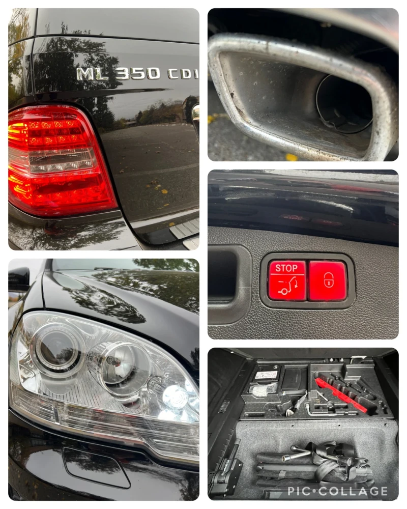 Mercedes-Benz ML 350 KEYLESSGO/HARMAN/ПОДГРЕВ/ОБДУХ/ПЕЧКА, снимка 16 - Автомобили и джипове - 47869317