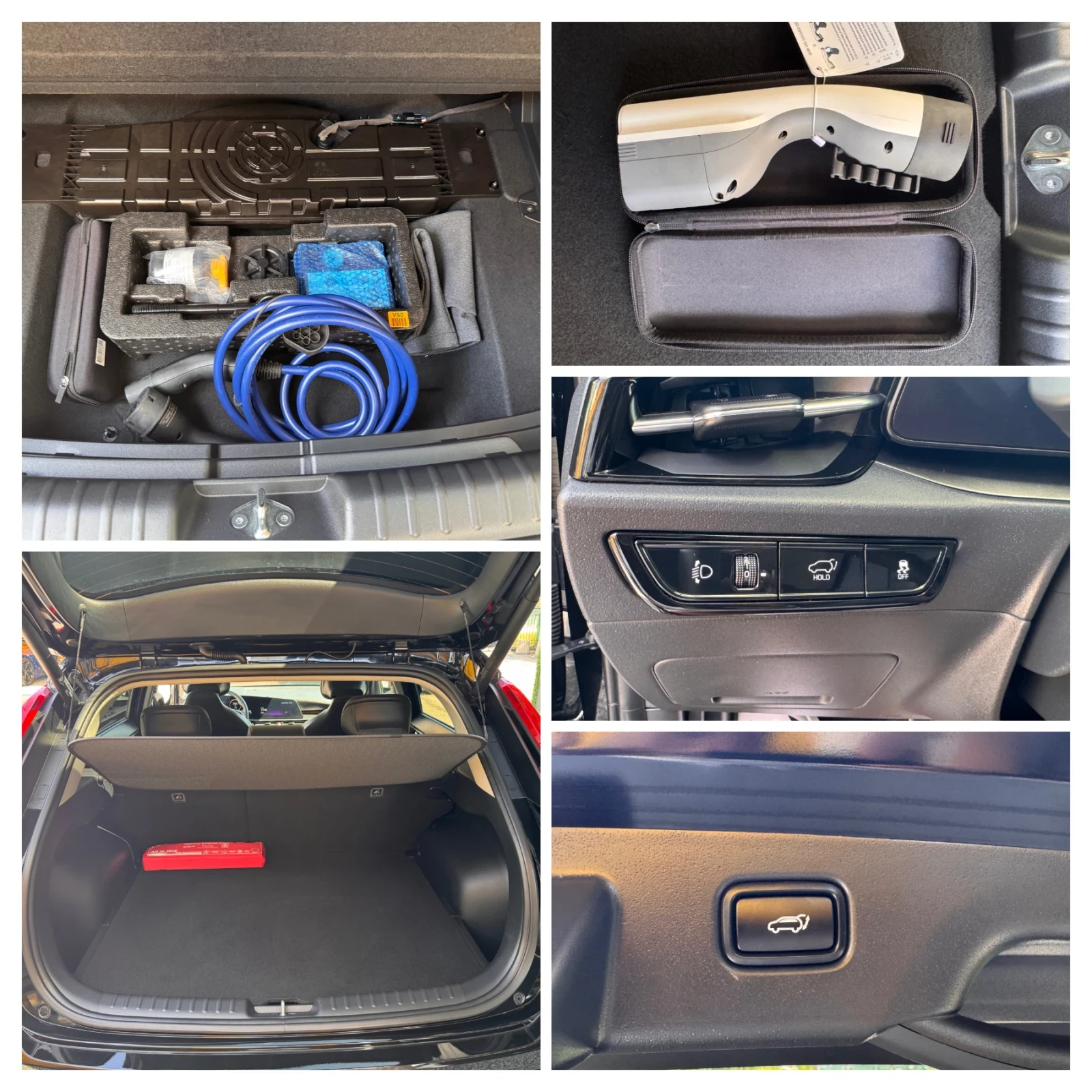 Kia Niro 64kw/SOH:100%/ПЪЛНА ГАРАНЦИЯ/ВСИЧКИ ЕКСТРИ/НОВА///, снимка 15 - Автомобили и джипове - 56060691