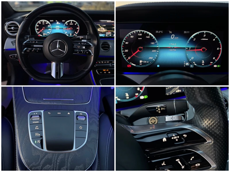 Mercedes-Benz E 220 d= 4MATIC= 63 AMG= FACE= , снимка 15 - Автомобили и джипове - 51608229
