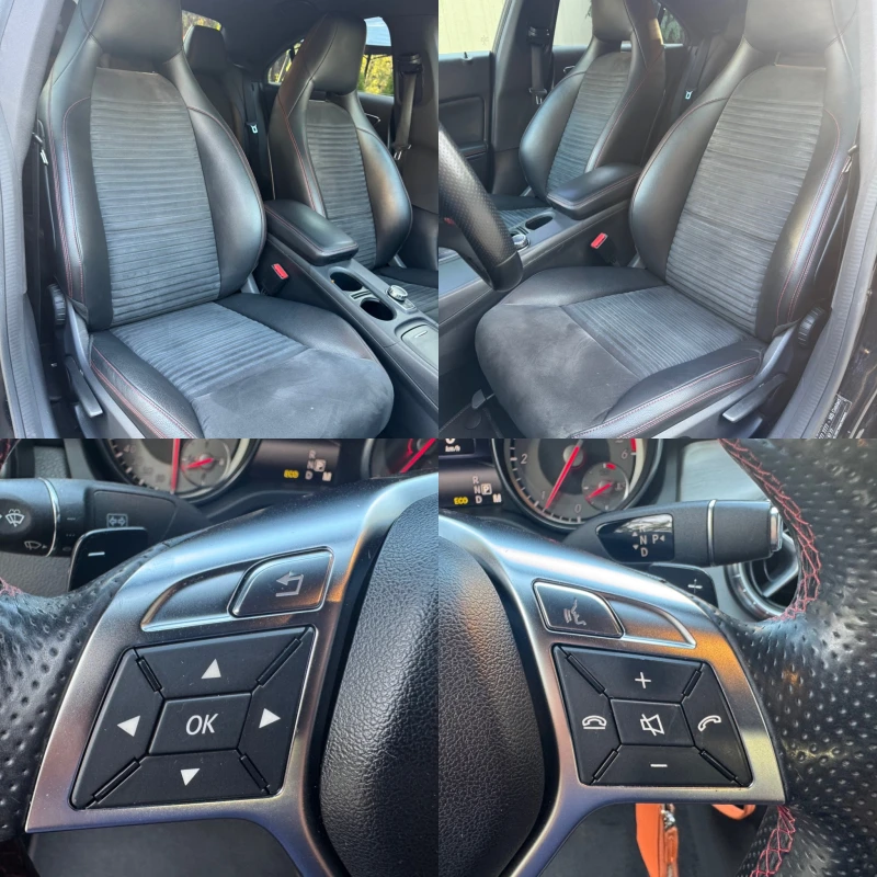 Mercedes-Benz CLA 220 AMG-LED-BI XENON-NAVI-KAMERA-HARMAN KARDON-FULL* , снимка 13 - Автомобили и джипове - 51658807