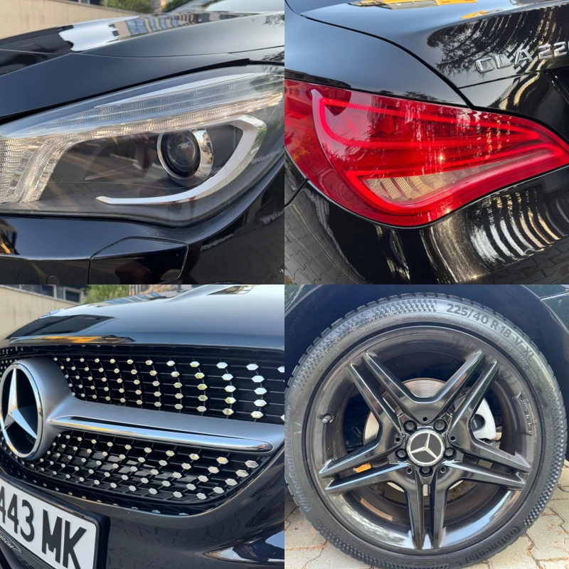 Mercedes-Benz CLA 220 AMG-LED-BI XENON-NAVI-KAMERA-HARMAN KARDON-FULL* , снимка 16 - Автомобили и джипове - 51658807