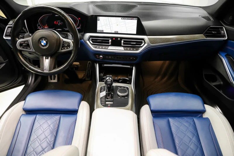 BMW 340 * АВТО КРЕДИТ* ЦЕНА ДО БГ * Сервизна история * , снимка 9 - Автомобили и джипове - 52907785