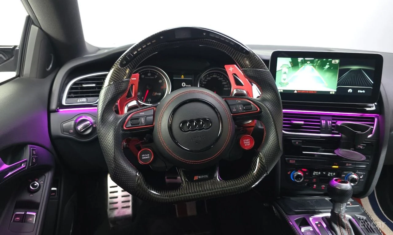 Audi Rs5 4.2* FSI* QUATTRO* ПОДГРЕВ, снимка 4 - Автомобили и джипове - 54855835