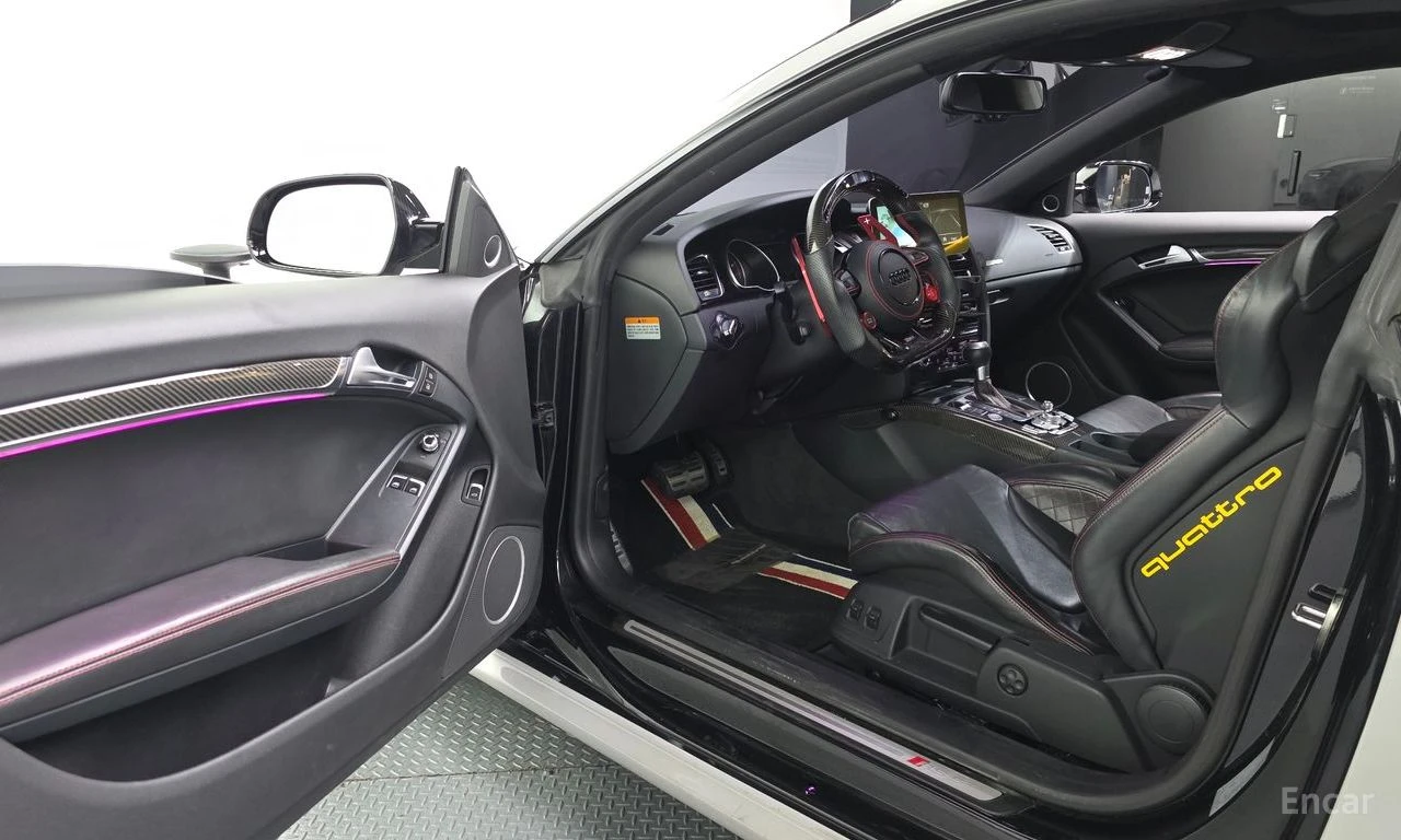Audi Rs5 4.2* FSI* QUATTRO* ПОДГРЕВ, снимка 10 - Автомобили и джипове - 54855835