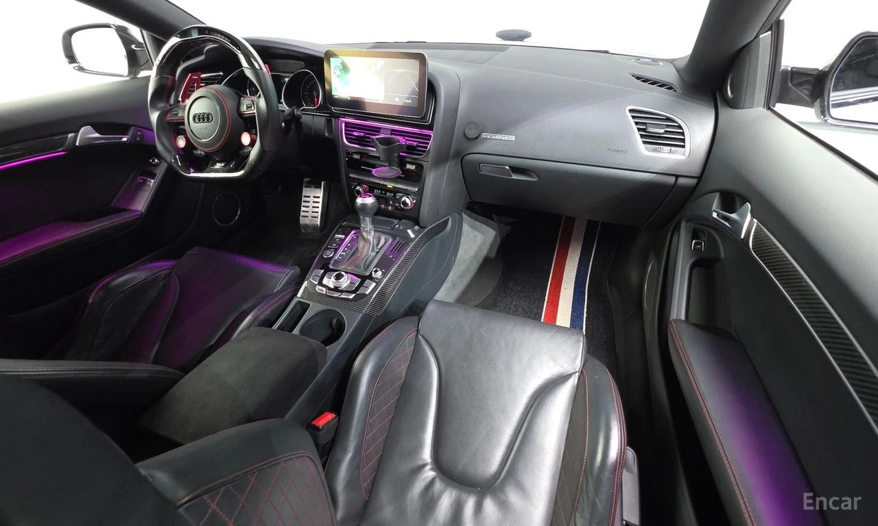 Audi Rs5 4.2* FSI* QUATTRO* ПОДГРЕВ, снимка 3 - Автомобили и джипове - 54855835