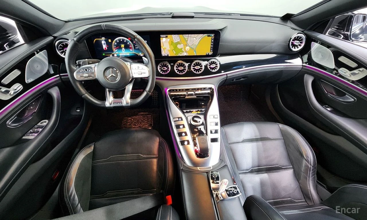 Mercedes-Benz GT 43 AMG 4MATIC* BURMESTER* DISTRONIC* 360* ХЕДЪП* , снимка 8 - Автомобили и джипове - 55258994