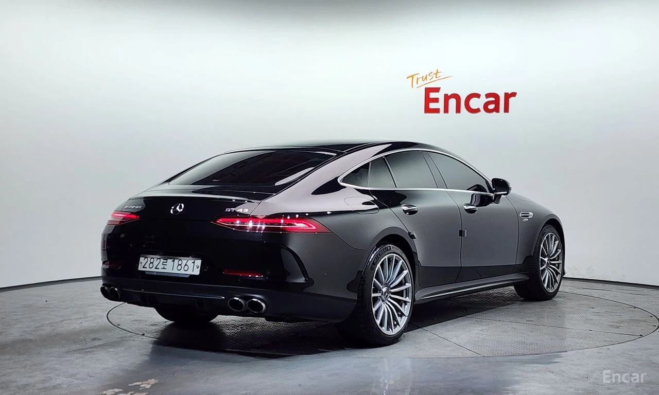 Mercedes-Benz GT 43 AMG 4MATIC* BURMESTER* DISTRONIC* 360* ХЕДЪП* , снимка 3 - Автомобили и джипове - 55258994