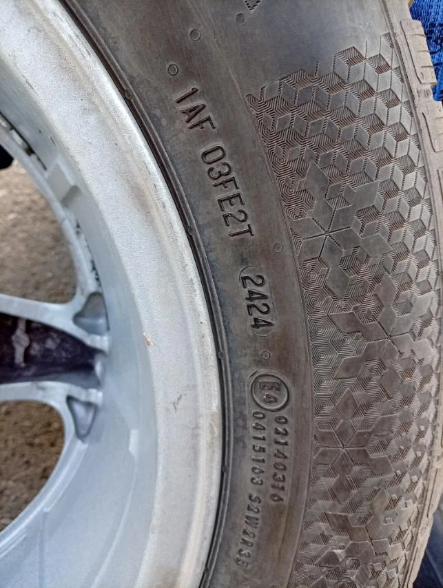 Гуми с джанти Continental 225/60R16, снимка 6 - Гуми и джанти - 56322890