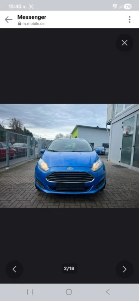 Ford Fiesta 1.5TDCI GERMANY FACE KLIMA TOP АВТОМОБИЛ, снимка 2