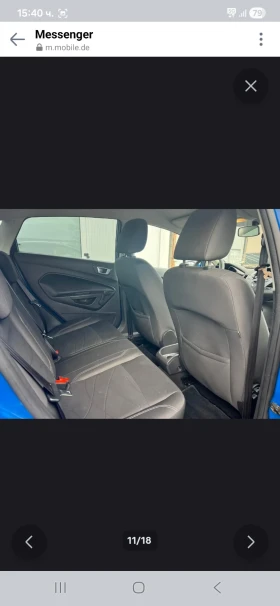 Ford Fiesta 1.5TDCI GERMANY FACE KLIMA TOP АВТОМОБИЛ - 4300 € / 8410.07 лв. - 79426081 11