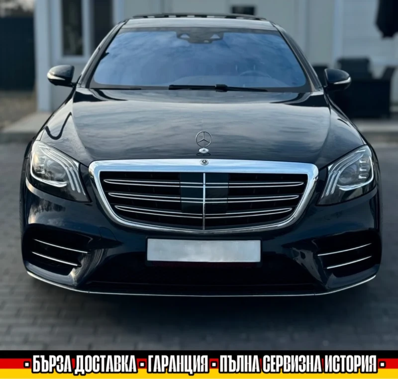 Mercedes-Benz S 400 AMG/4MATIC/L/360/PANO/TV/BURMESTER/HEADUP/ОБДУХ, снимка 2 - Автомобили и джипове - 49297427