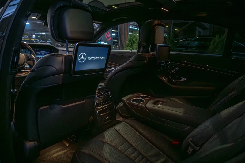 Mercedes-Benz S 350 Long/AMG/4Matic/RSE/Камера/Burmester/Обдухване, снимка 10 - Автомобили и джипове - 52711600