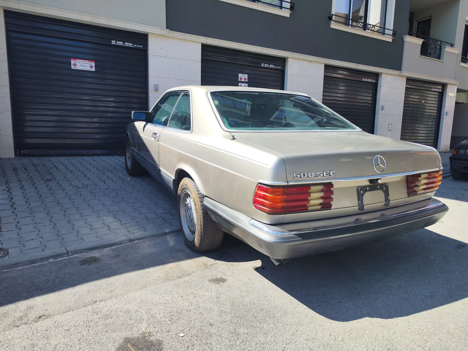 Mercedes-Benz 500 SEC * * * КАПАРИРАН ДО 15.09* * *  - изображение 4