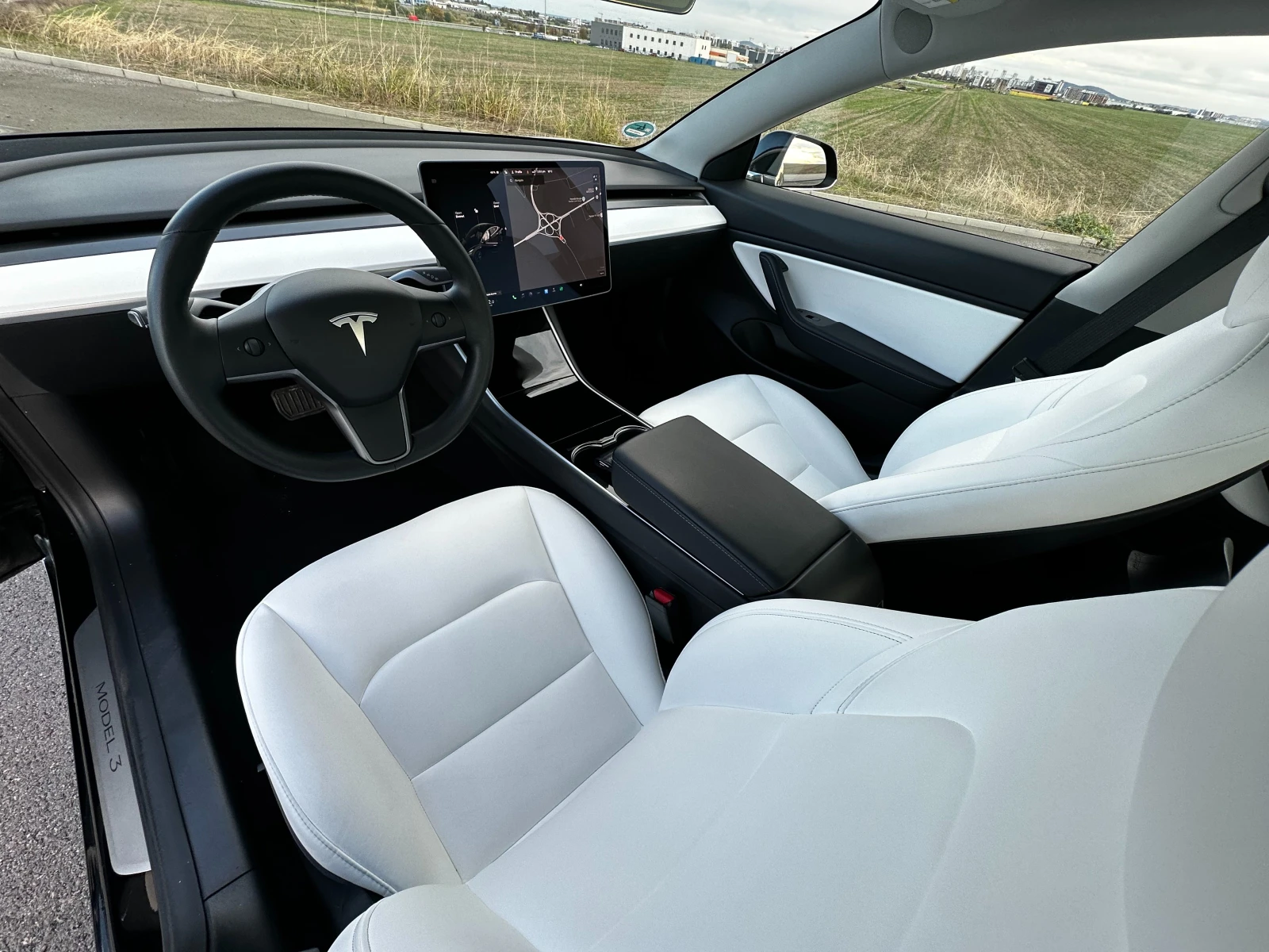 Tesla Model 3 Long Range Гаранция Бял Салон Европейска - изображение 7