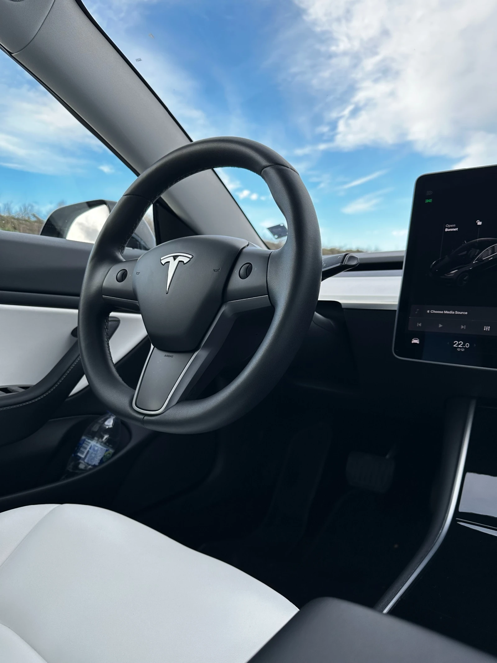 Tesla Model 3 Long Range Гаранция Бял Салон Европейска - изображение 8