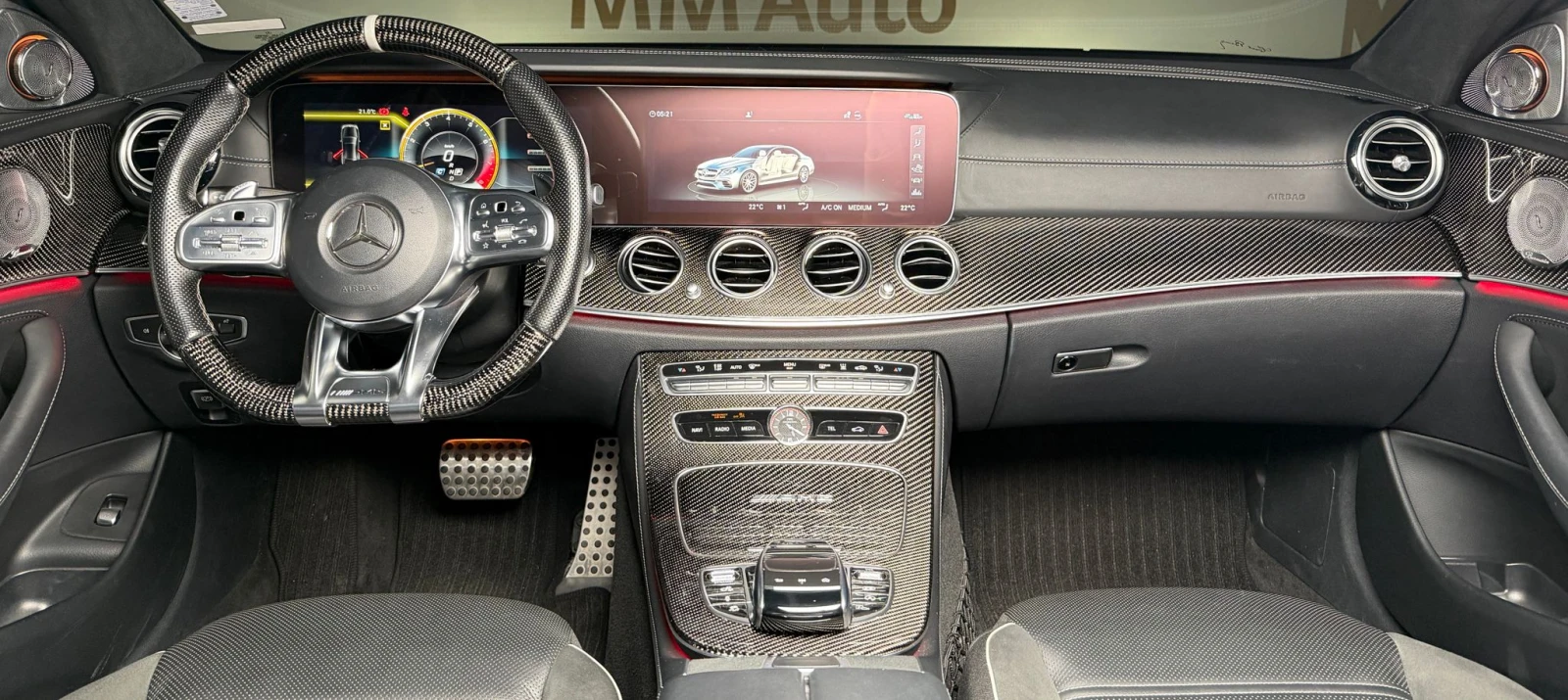 Mercedes-Benz E 63 AMG 4M* Ceramic* Carbon* HuD* Burmester4D* Pano* 360 | Mobile.bg   11