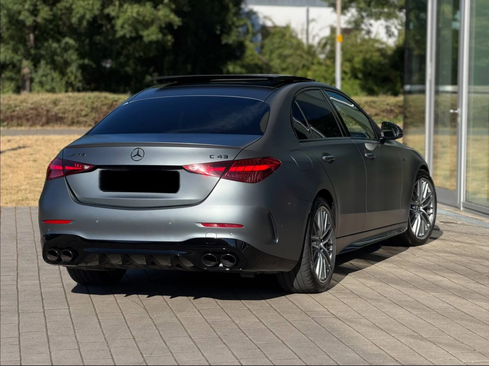 Mercedes-Benz C 43 AMG 4MATIC LED ПАНО BURM HUD 360 ЛИЗИНГ 100%, снимка 5 - Автомобили и джипове - 55247956