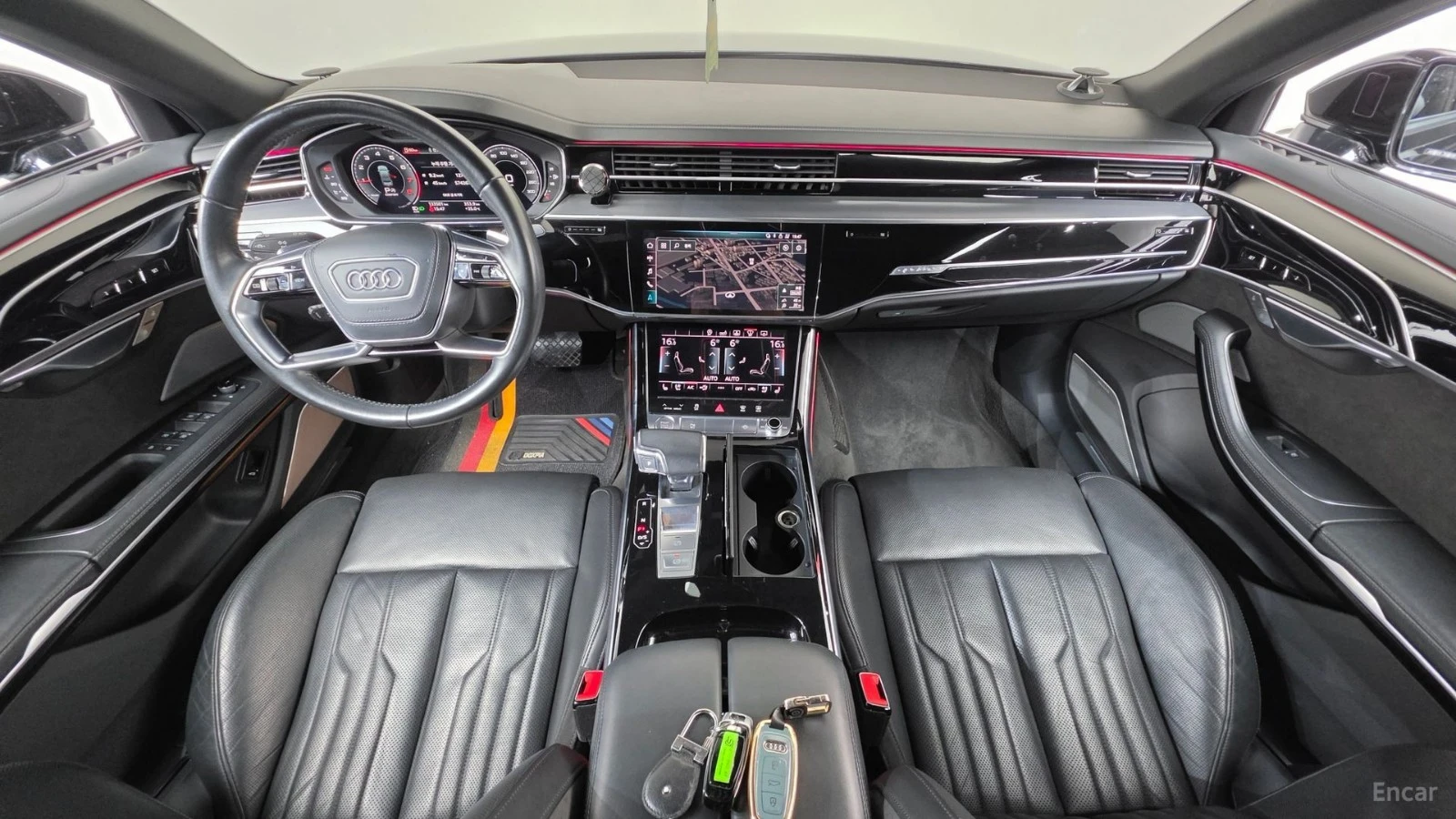 Audi A8 L* QUATTRO* МАСАЖИ* ОБДУХВАНЕ* 360* КАМЕРА* ДИСТРО, снимка 5 - Автомобили и джипове - 55612304