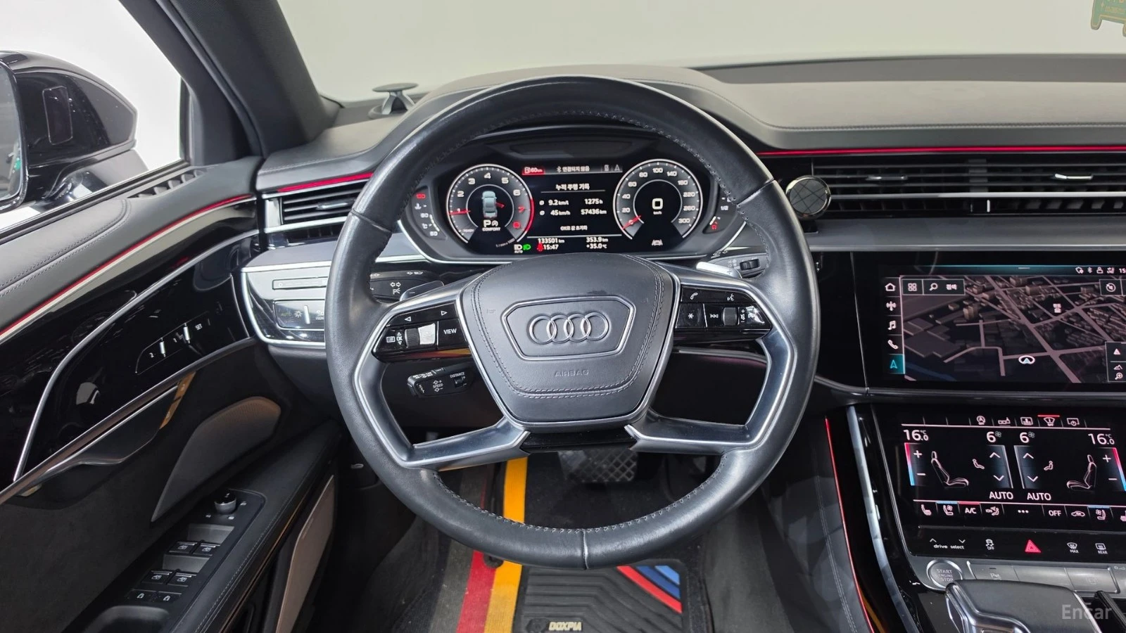 Audi A8 L* QUATTRO* МАСАЖИ* ОБДУХВАНЕ* 360* КАМЕРА* ДИСТРО, снимка 6 - Автомобили и джипове - 55612304