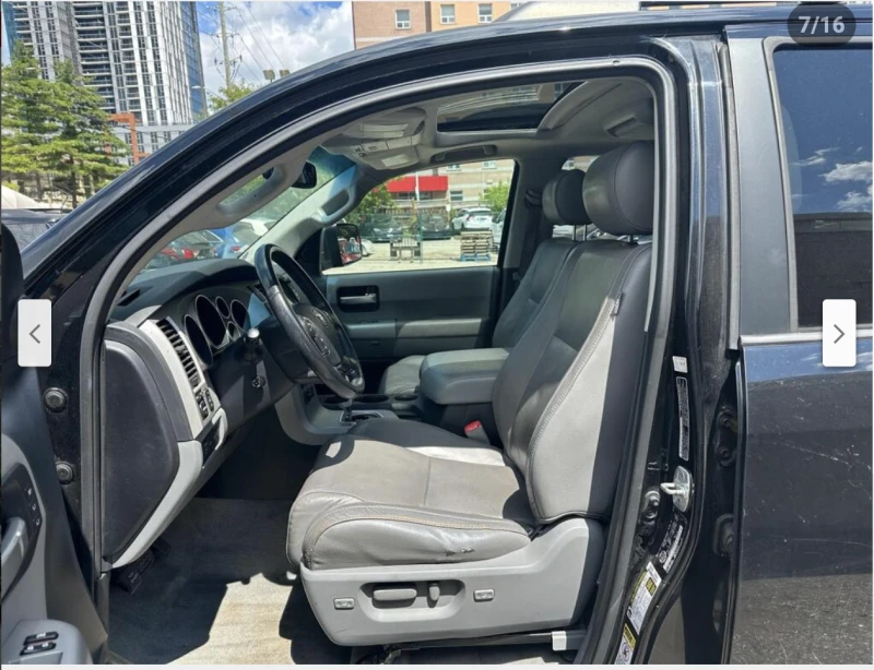 Toyota Sequoia PLATINUM* 5.7* V8* ПОДГРЕВ* КАМЕРА* КЕЙЛЕС, снимка 6 - Автомобили и джипове - 51551287