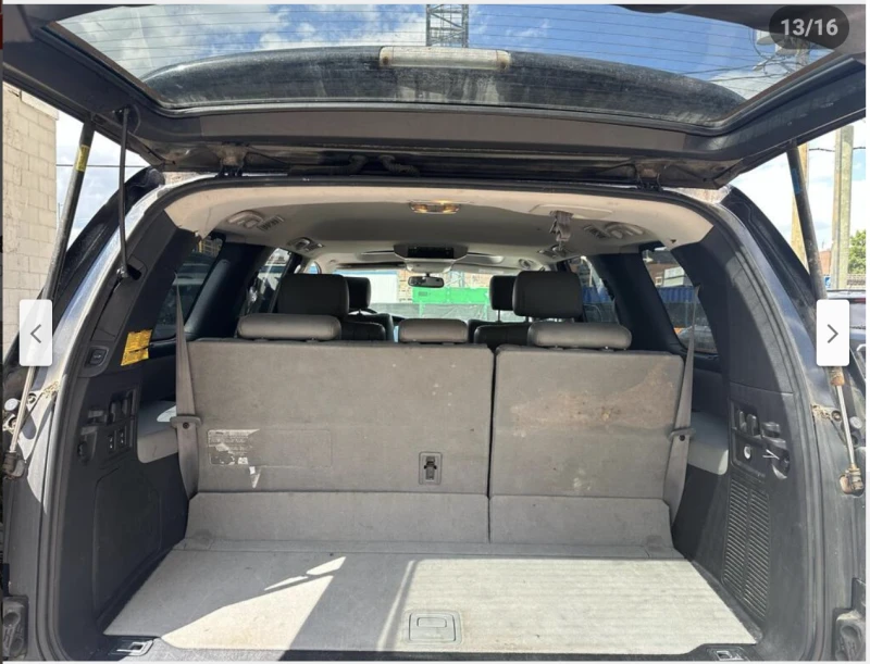 Toyota Sequoia PLATINUM* 5.7* V8* ПОДГРЕВ* КАМЕРА* КЕЙЛЕС, снимка 12 - Автомобили и джипове - 51551287