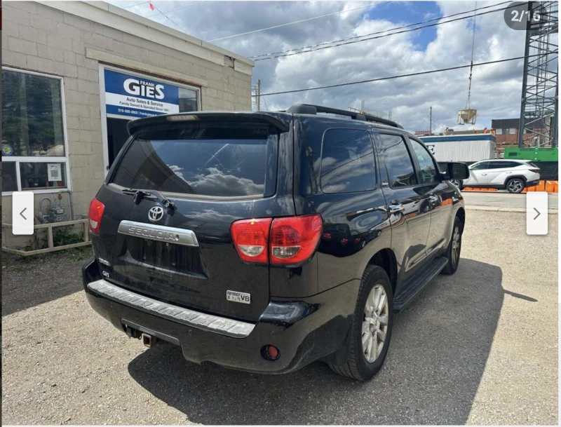 Toyota Sequoia PLATINUM* 5.7* V8* ПОДГРЕВ* КАМЕРА* КЕЙЛЕС, снимка 2 - Автомобили и джипове - 51551287
