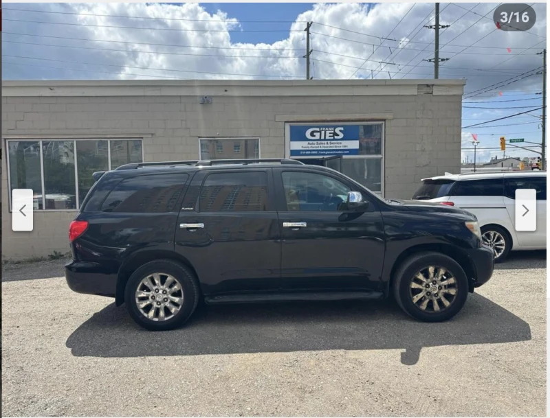 Toyota Sequoia PLATINUM* 5.7* V8* ПОДГРЕВ* КАМЕРА* КЕЙЛЕС, снимка 3 - Автомобили и джипове - 51551287