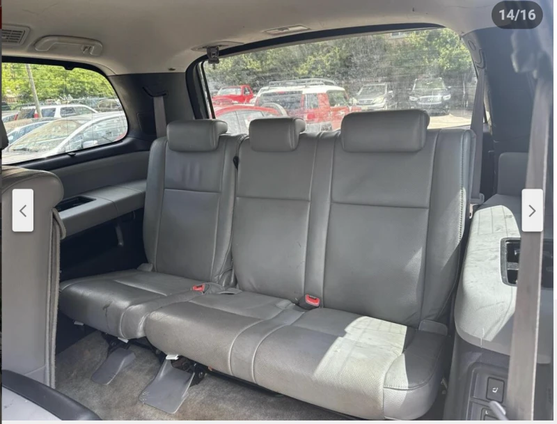 Toyota Sequoia PLATINUM* 5.7* V8* ПОДГРЕВ* КАМЕРА* КЕЙЛЕС, снимка 13 - Автомобили и джипове - 51551287