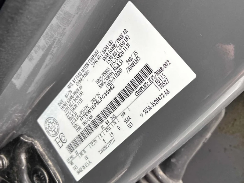 Ford F150 * XLT 4WD SuperCrew 5.5' Box * CARFAX , снимка 16 - Автомобили и джипове - 53063866