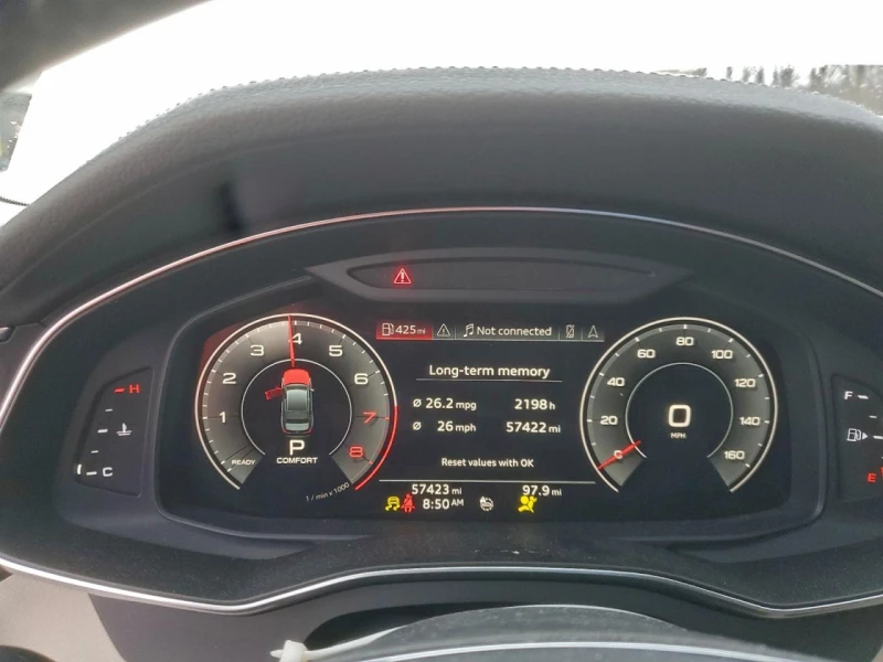 Audi A6 PREMIUM PLUS* 360* Шибидах* Подгреви* Кейлес, снимка 9 - Автомобили и джипове - 53327627