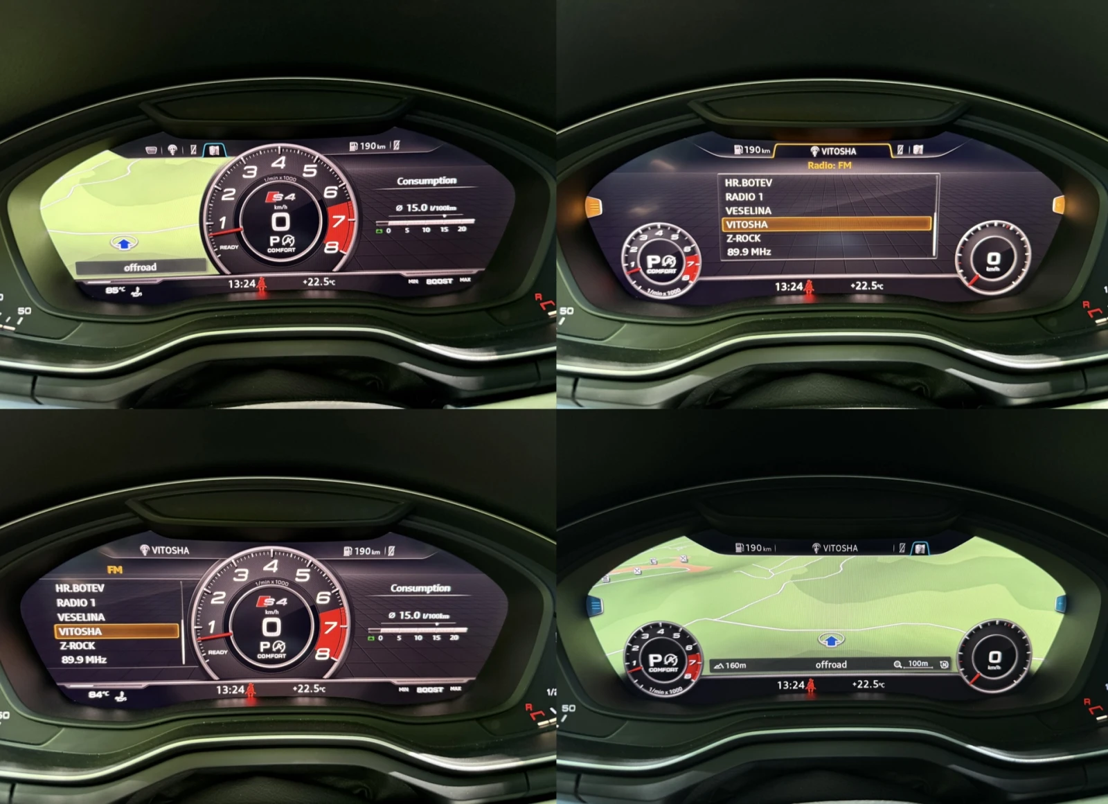 Audi S4 4X4* PANO* MATRIX* CAM360* B&O* DIST* FULL, снимка 16 - Автомобили и джипове - 54925084
