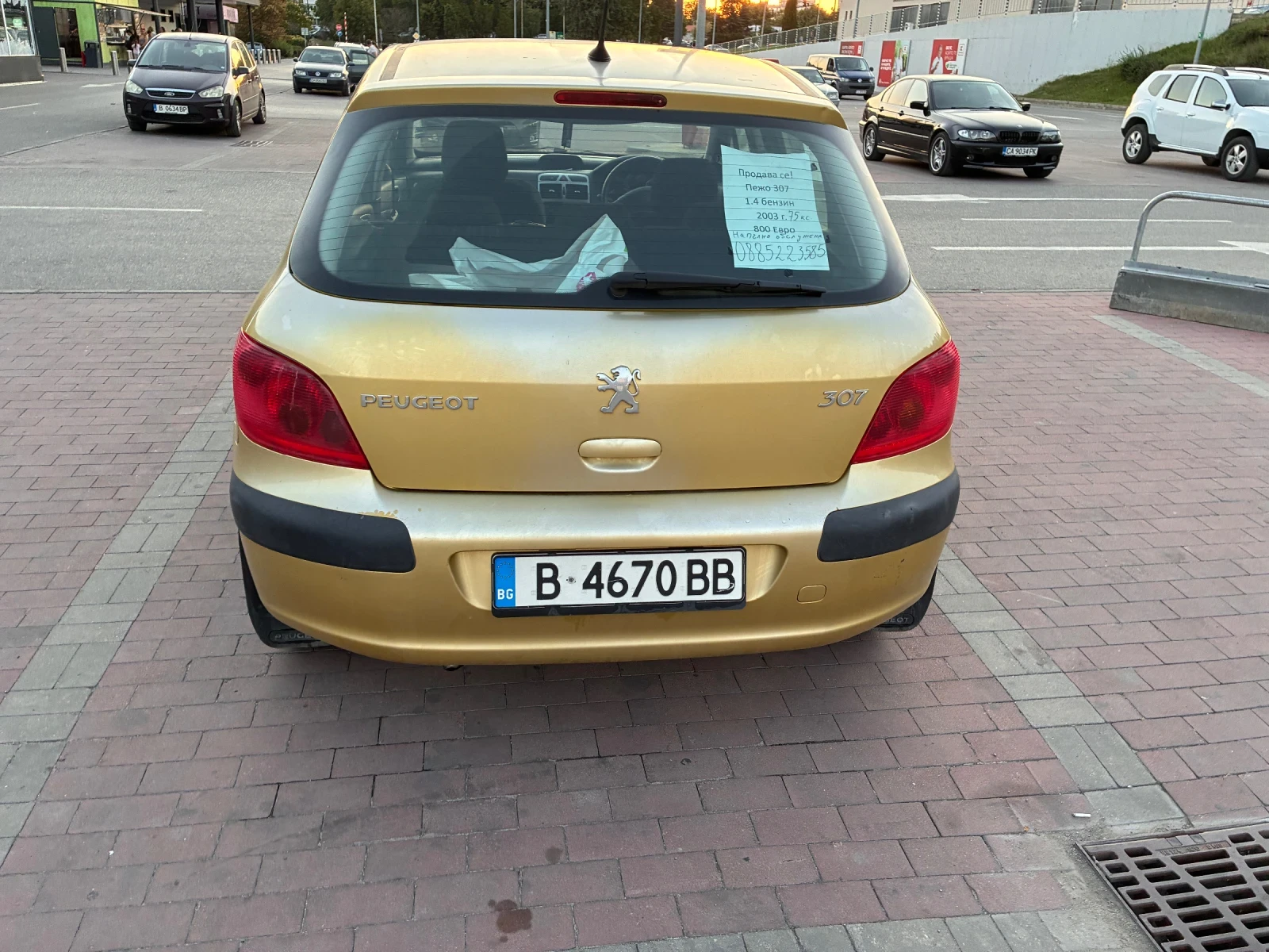 Peugeot 307 1.4 i 75hp, снимка 2 - Автомобили и джипове - 55631544