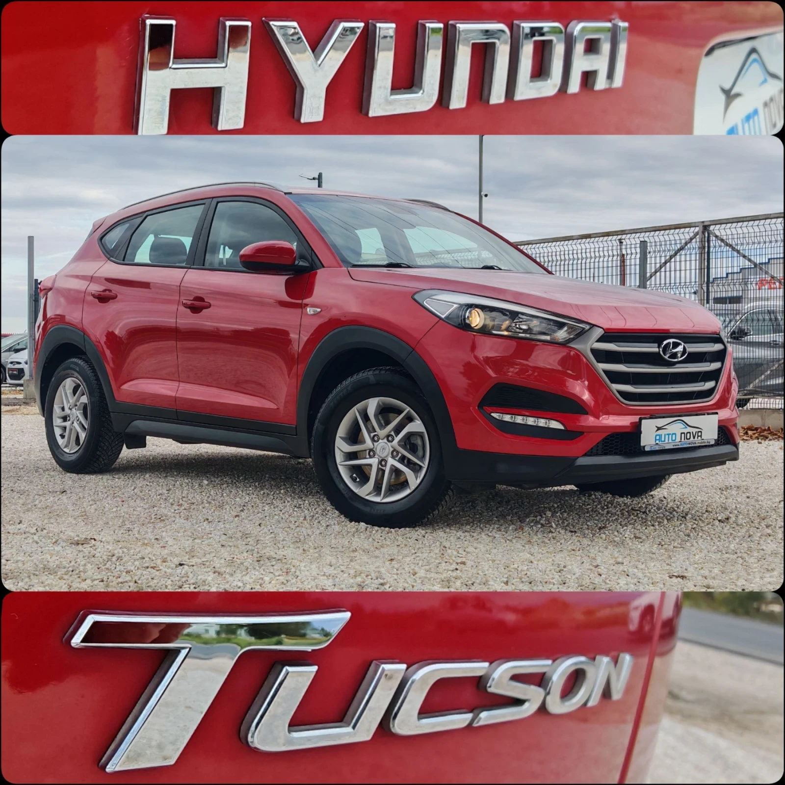 Hyundai Tucson 1.7 ДИЗЕЛ 116 К.С. УНИКАЛНО СЪСТОЯНИЕ! , снимка 17 - Автомобили и джипове - 56087870