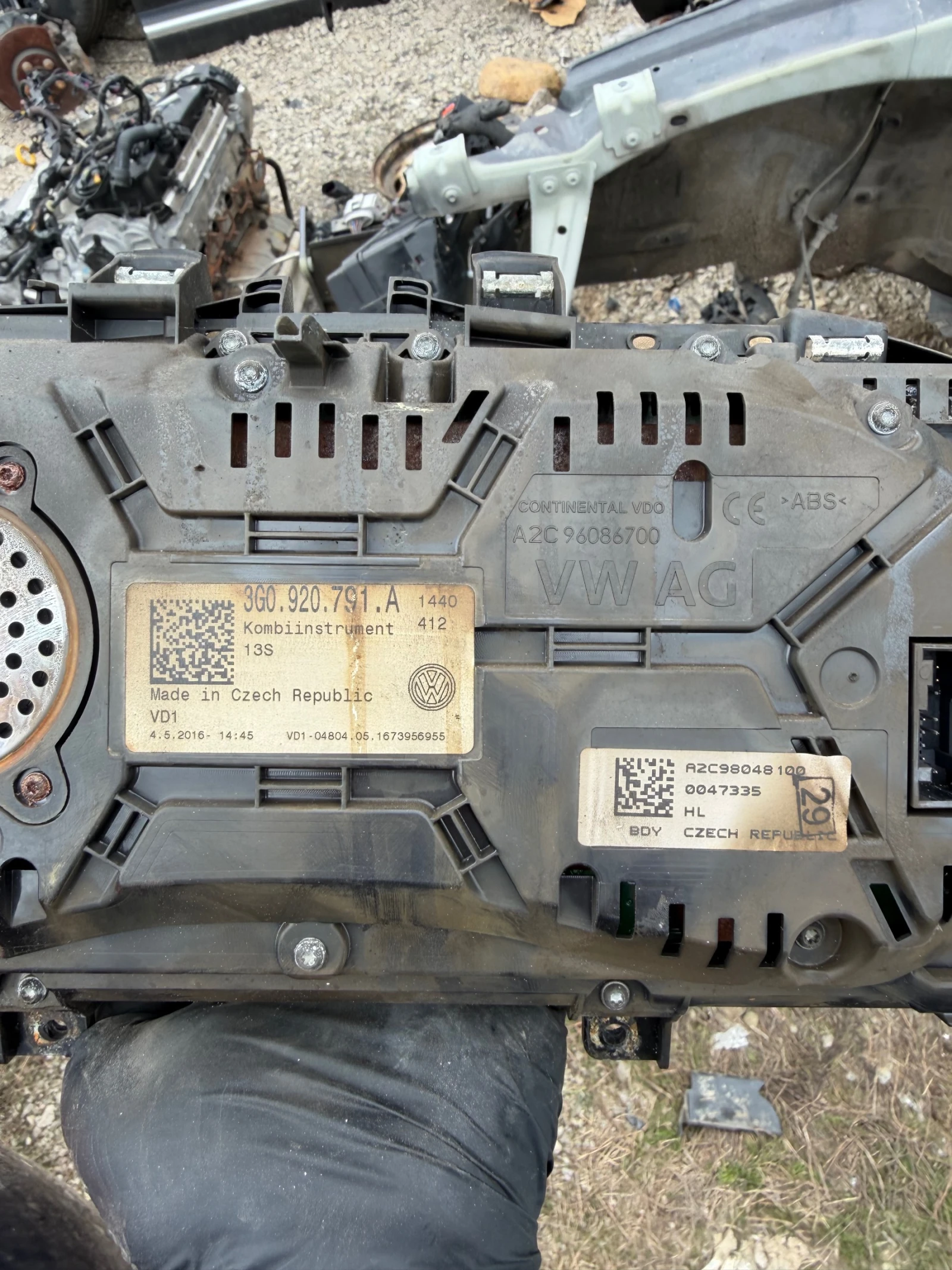 Vw Passat B8 2016г 3G0.920.791.A дигитален километаж, снимка 3 - Части - 54060182