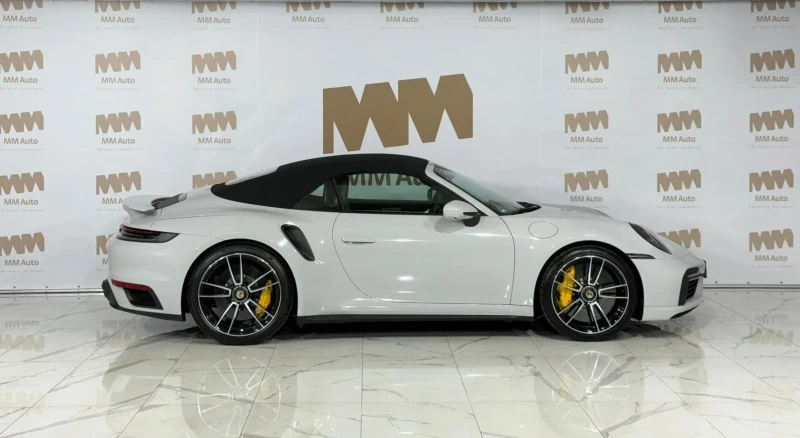 Porsche 911 Turbo S 992 cabrio Bose Chrono вентилация Lift, снимка 3 - Автомобили и джипове - 46289195