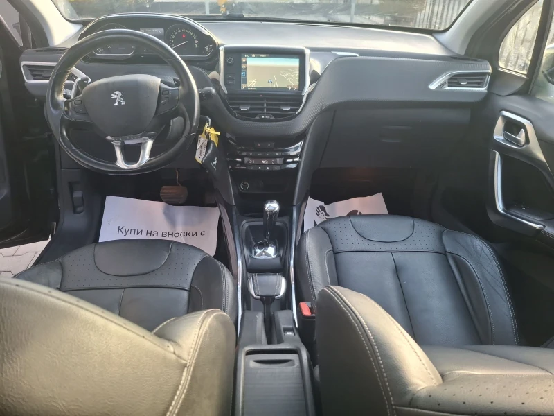 Peugeot 2008 1.2i* * AUTOMAT* * koja* * navi* EURO6 , снимка 17 - Автомобили и джипове - 52970494