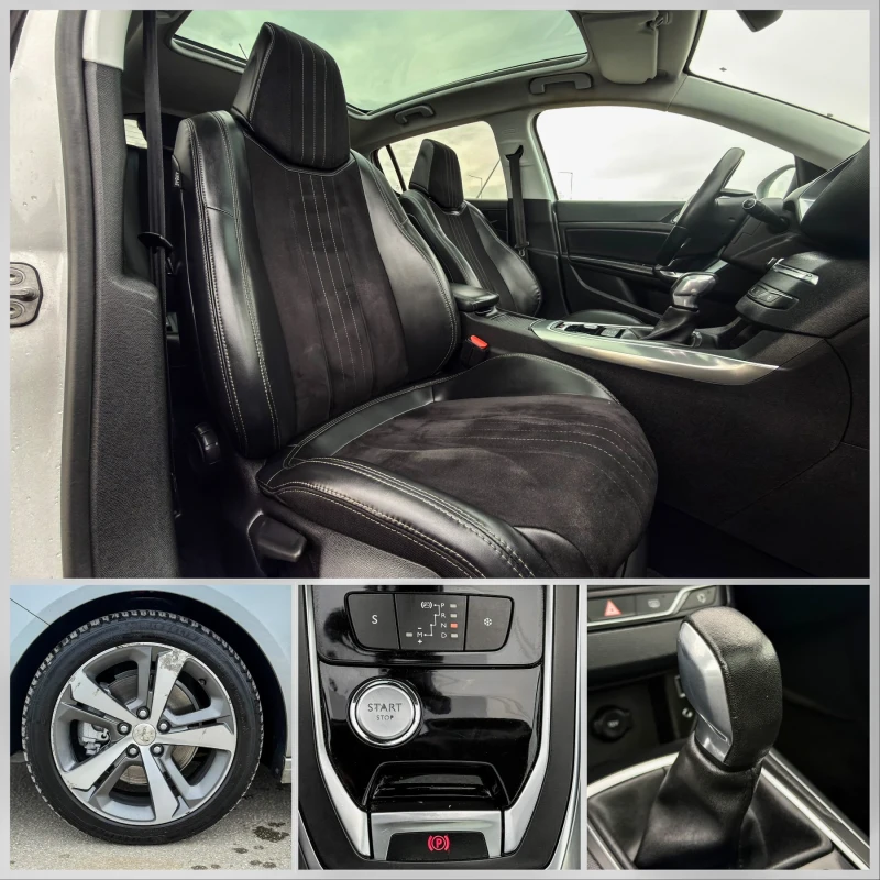 Peugeot 308 2.0 BLUE-HDI::PANORAMA::KEYLESS::, снимка 10 - Автомобили и джипове - 53070125
