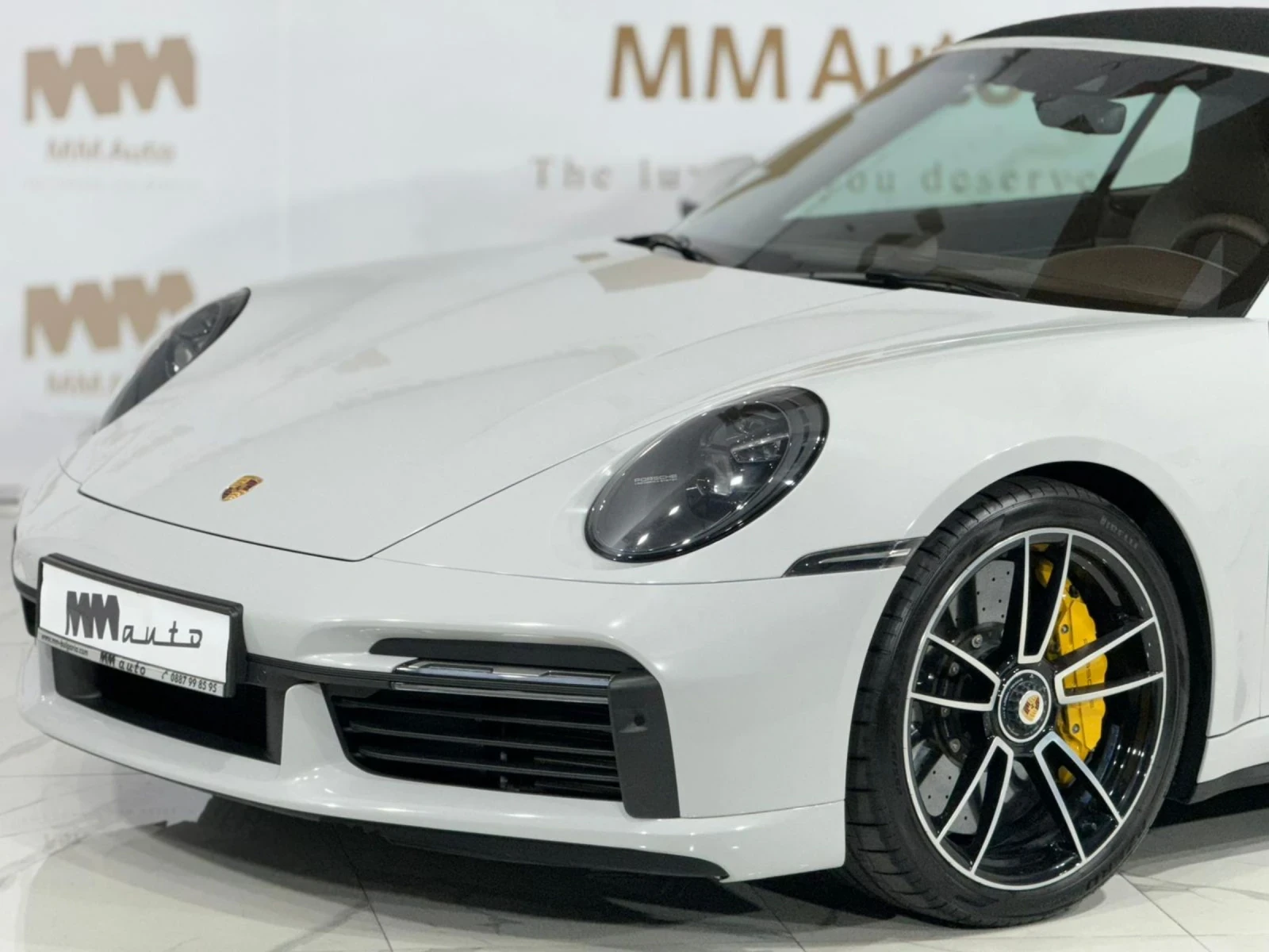 Porsche 911 Turbo S 992 cabrio Bose Chrono вентилация Lift - изображение 6